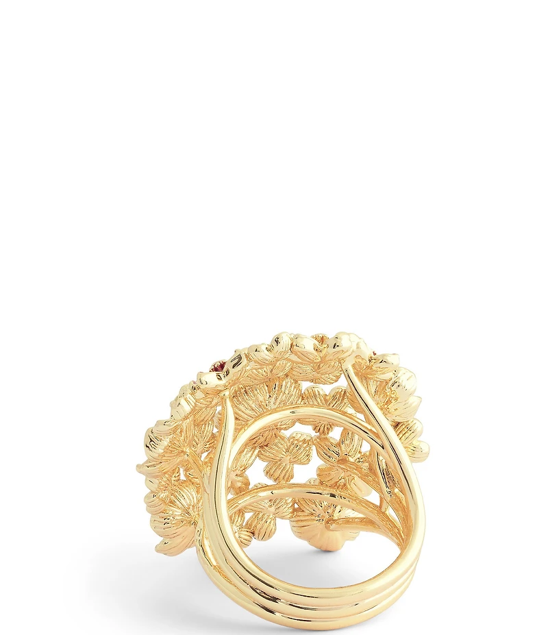 Anabel Aram Wildflowers Gathered Statement Ring