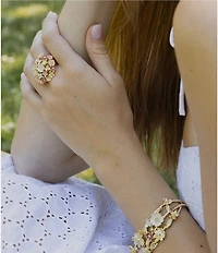 Anabel Aram Wildflowers Gathered Statement Ring
