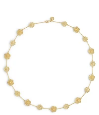 Anabel Aram Wildflowers Station Collar Necklace