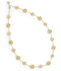 Anabel Aram Wildflowers Station Collar Necklace