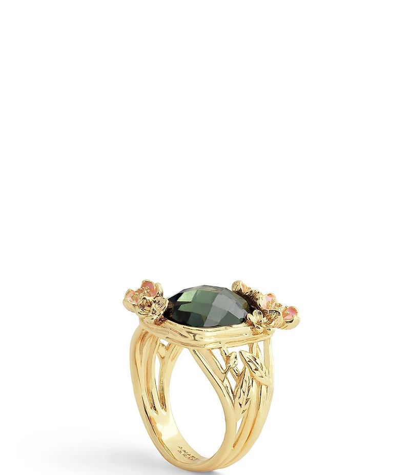 Anabel Aram Wildflowers Stone Cocktail Ring