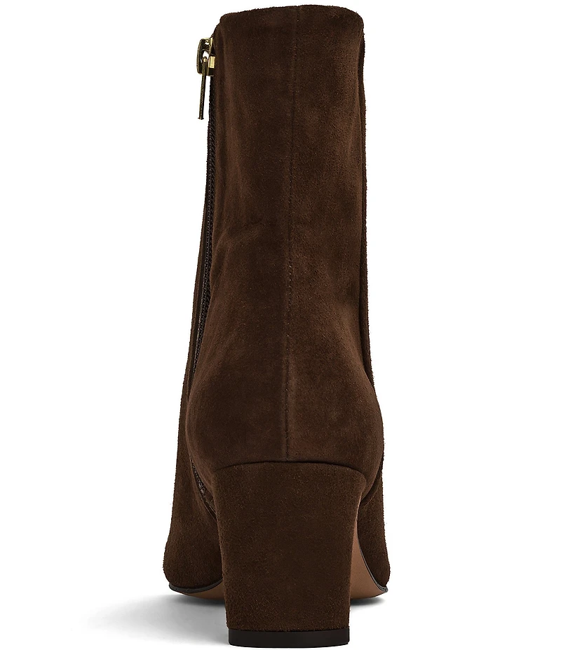 Andre Assous Amerie Suede Snip Toe Dress Booties