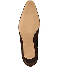 Andre Assous Amerie Suede Snip Toe Dress Booties