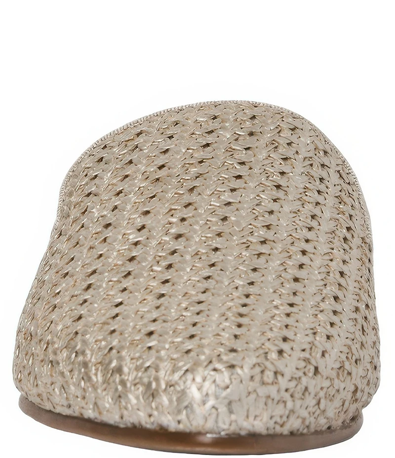 Andre Assous Daria Metallic Raffia Mules