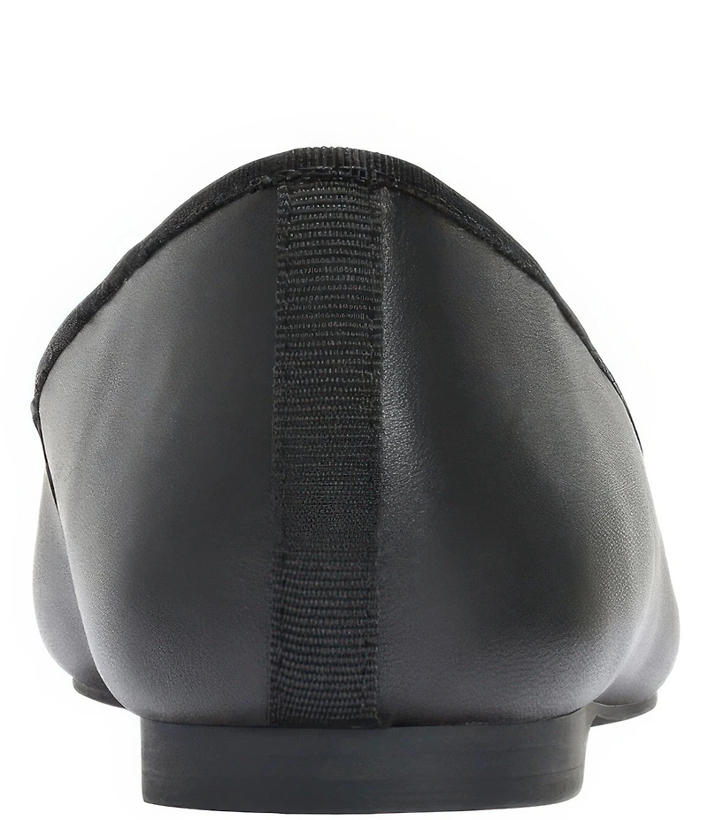 Andre Assous Haley Leather Ballerina Bow Flats