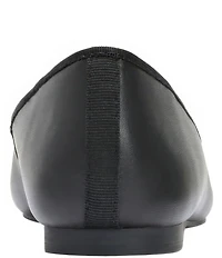 Andre Assous Haley Leather Ballerina Bow Flats