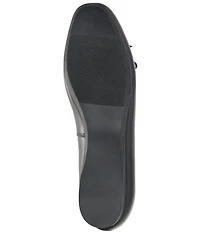 Andre Assous Haley Leather Ballerina Bow Flats