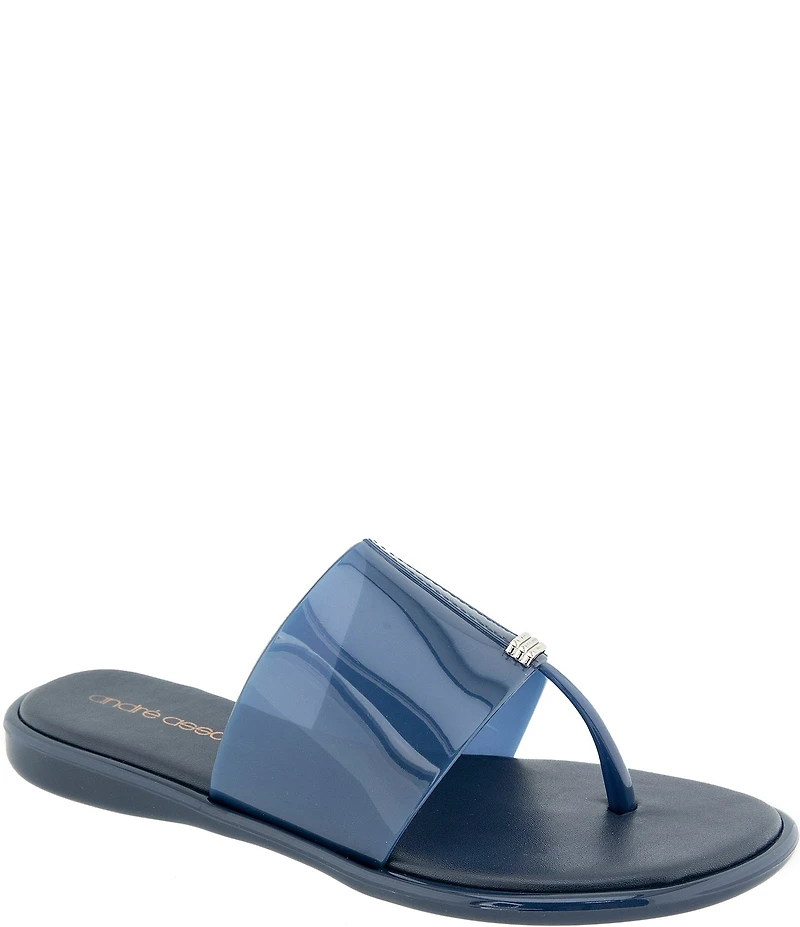 Andre Assous Naama Jelly Thong Flat Sandals
