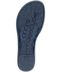 Andre Assous Naama Jelly Thong Flat Sandals