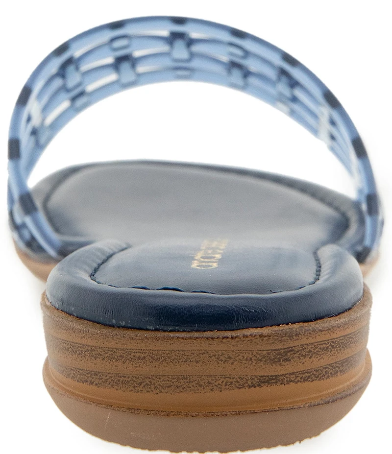 Andre Assous Nabil Caged Jelly Flat Slide Sandals