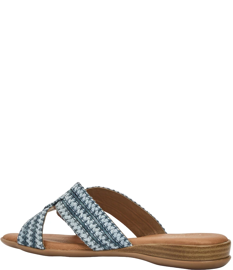 Andre Assous Nade Woven Slide Sandals