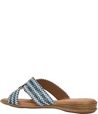 Andre Assous Nade Woven Slide Sandals