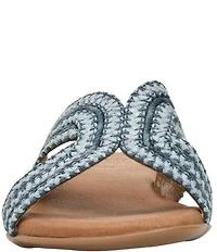 Andre Assous Nade Woven Slide Sandals