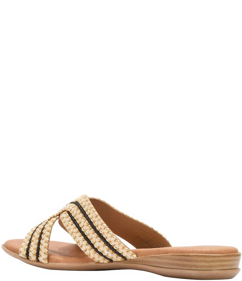 Andre Assous Nade Woven Slide Sandals