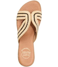 Andre Assous Nade Woven Slide Sandals