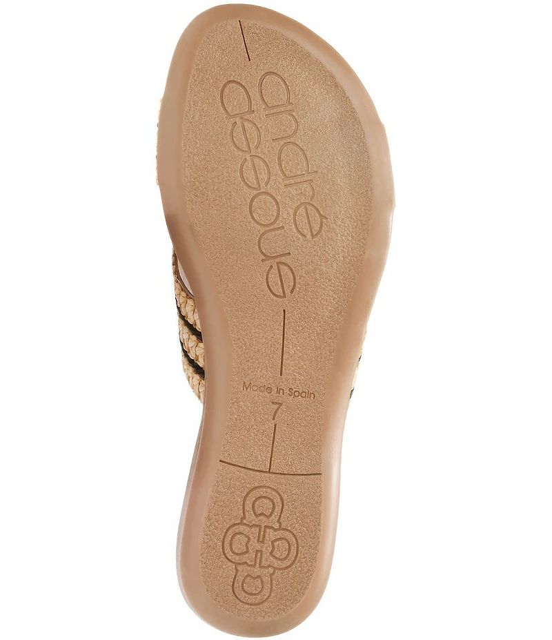 Andre Assous Nade Woven Slide Sandals