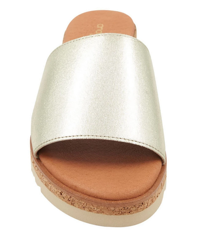 Andre Assous Nessie Elastic Banded Espadrille Wedge Sandals