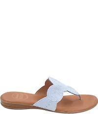 Andre Assous Nikky Textile Thong Sandals
