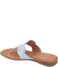 Andre Assous Nikky Textile Thong Sandals