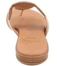 Andre Assous Nikky Textile Thong Sandals