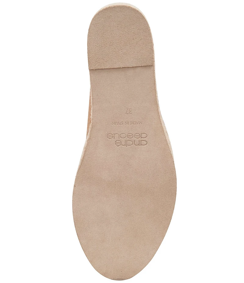 Andre Assous Patti Canvas Platform Wedge Slip On Espadrilles