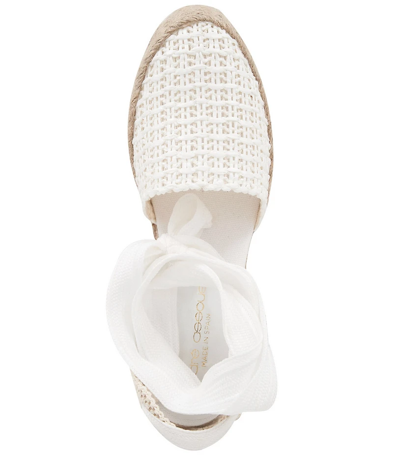 Andre Assous Payton Woven Platform Wedge Espadrilles