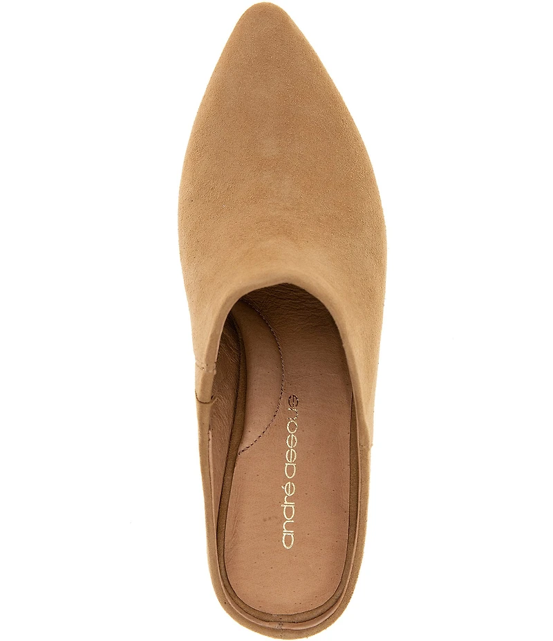 Andre Assous Willow Suede Dress Mules