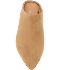 Andre Assous Wyatt Suede Wedge Mules