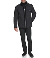 Andrew Marc Sport Amberg Corduroy Contrast Barn Jacket