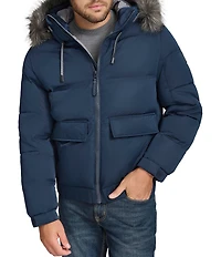 Andrew Marc Sport Lithgow Bomber Puffer Ski Jacket