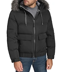 Andrew Marc Sport Lithgow Bomber Puffer Ski Jacket