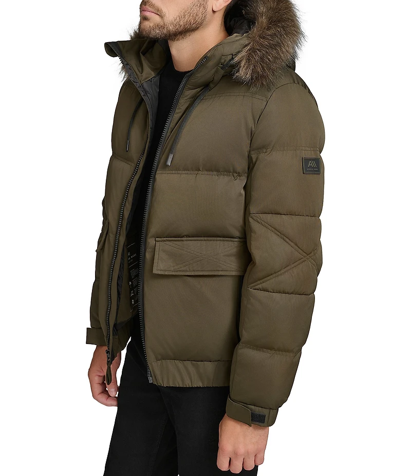 Andrew Marc Sport Lithgow Bomber Puffer Ski Jacket