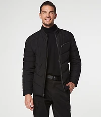 Andrew Marc Sport Winslow Quilted Moto Jacket