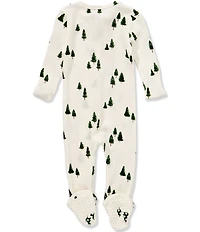 Angel Dear Baby Boys Long-Sleeve Tiny Forest Printed Footie Coverall