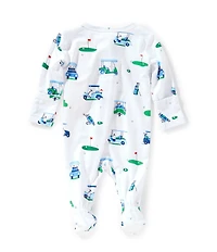 Angel Dear Baby Boys Long Sleeve Golf Cart Footie Coverall