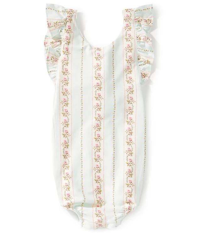 Angel Dear Baby Girls Antoinette Stripe Sunsuit