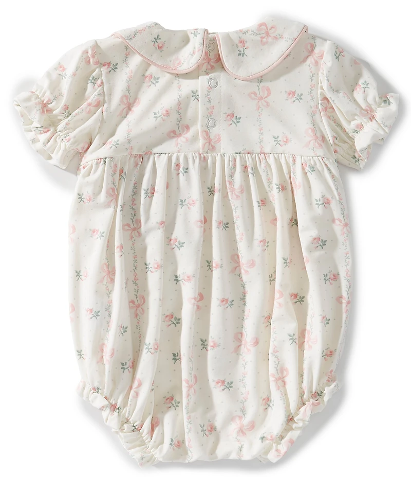 Angel Dear Baby Girls Bamboo Dainty Buds and Bows Bubble