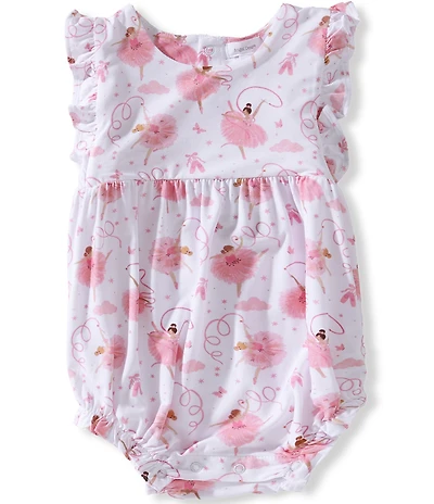 Angel Dear Baby Girls Bamboo Ribbon Ballerina Playsuit Bubble