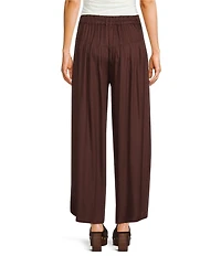 Angie Button Front Wide Leg Pants