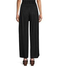 Angie Button Front Wide Leg Pants
