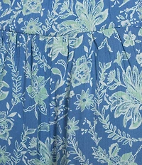 Angie Printed Tiered Wide Leg Pants