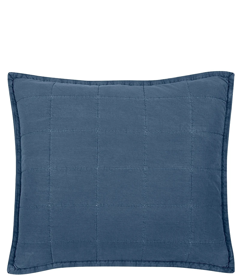 Ann Gish Ready-To-Bed Cotton Canvas Pillow Cover And Insert