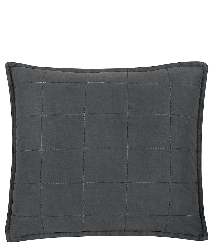 Ann Gish Ready-To-Bed Cotton Canvas Pillow Cover And Insert