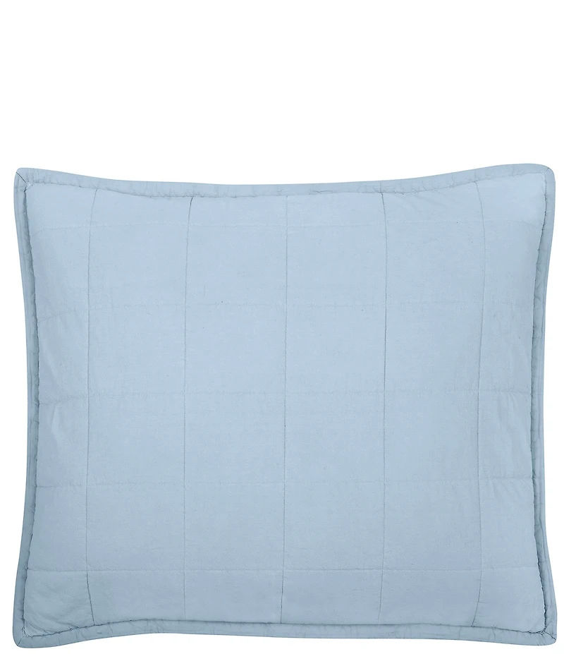 Ann Gish Ready-To-Bed Cotton Canvas Pillow Cover And Insert