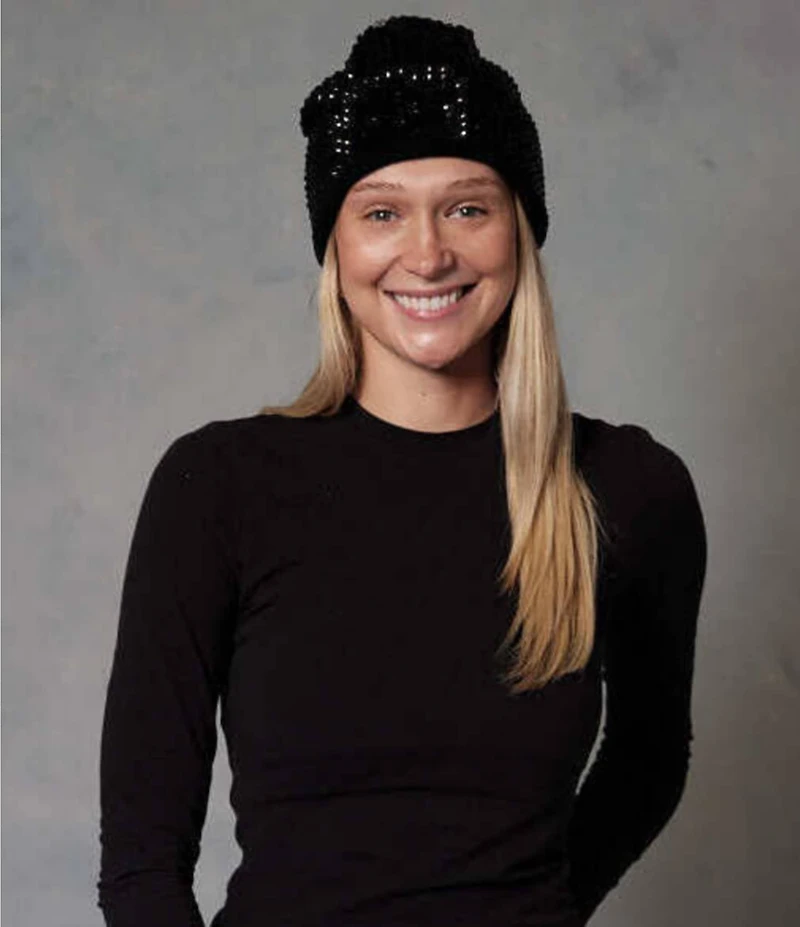 Anna & Ava Allover Stone Beanie