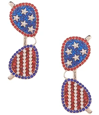 Anna & Ava Americana Sunglasses Drop Earrings