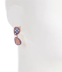 Anna & Ava Americana Sunglasses Drop Earrings