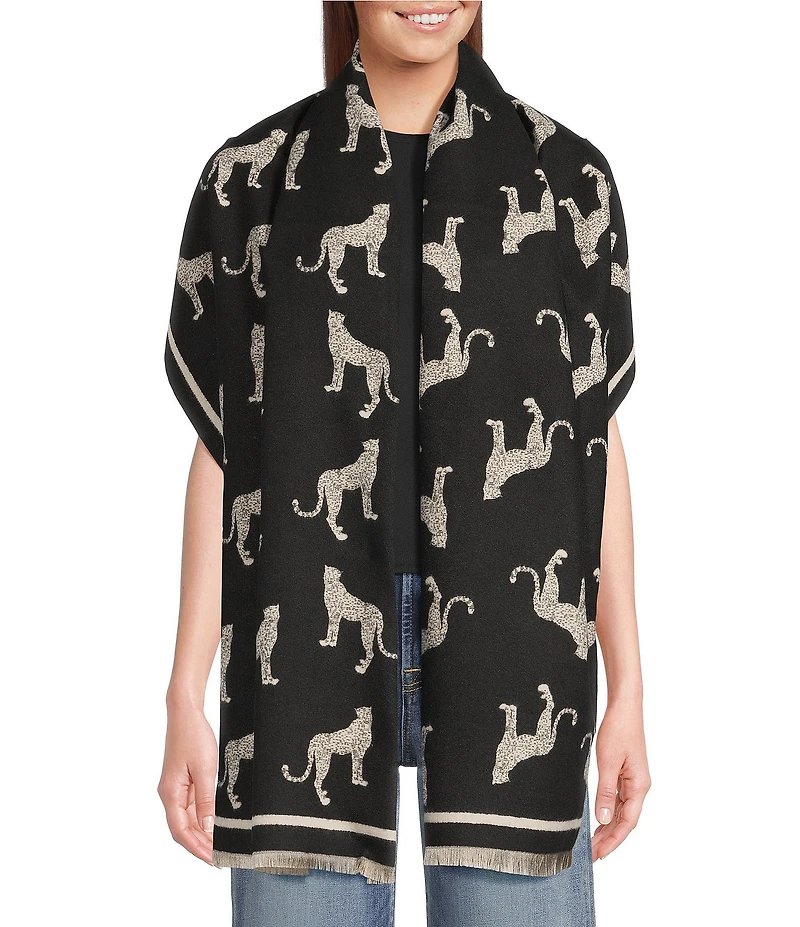Anna & Ava Animal Print Scarf Wrap