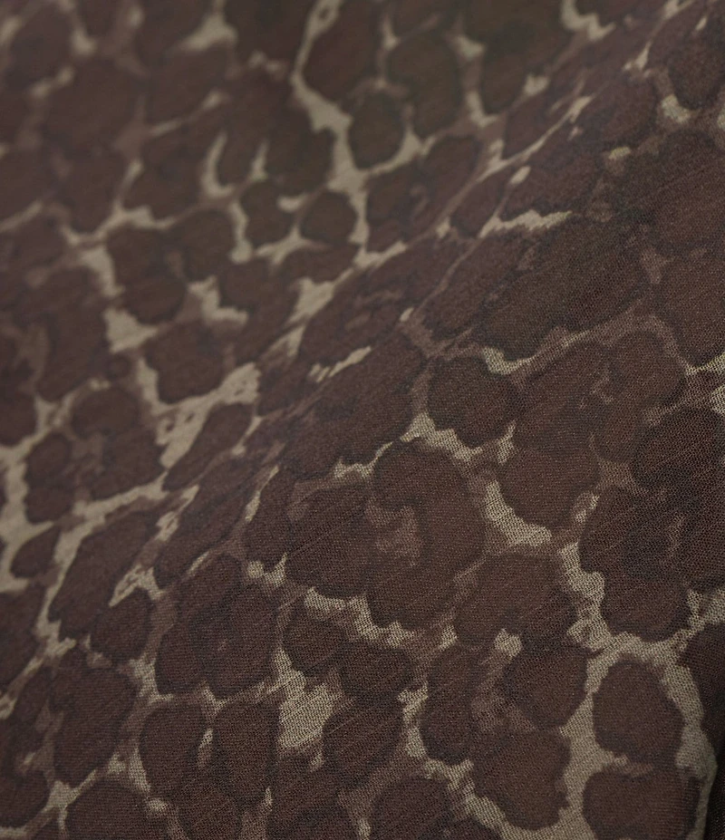 Anna & Ava Animal Print Triangle Scarf