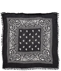 Anna & Ava Bandana Fringe Square Scarf